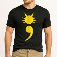 Cute Cat Semicolon May Mental Health Awareness Month Cooling Performance Crew T-Shirt