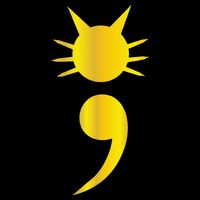 Cute Cat Semicolon May Mental Health Awareness Month Cooling Performance Crew T-Shirt