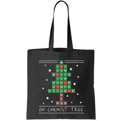 Christmas Chemistry Science Periodic Table Chemist Tree Bag