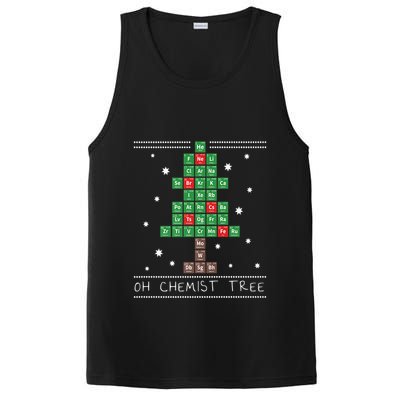 Christmas Chemistry Science Periodic Table Chemist Tree PosiCharge Competitor Tank
