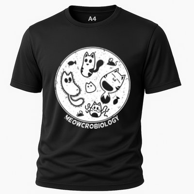 Cute Cat Science Lab Cooling Performance Crew T-Shirt