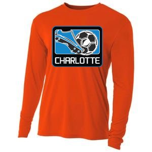 Cool Charlotte Soccer Cleats Cooling Performance Long Sleeve Crew