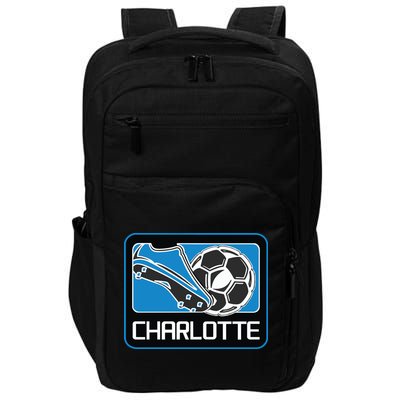 Cool Charlotte Soccer Cleats Impact Tech Backpack