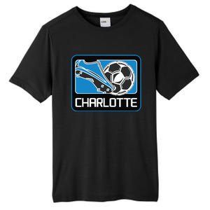 Cool Charlotte Soccer Cleats Tall Fusion ChromaSoft Performance T-Shirt