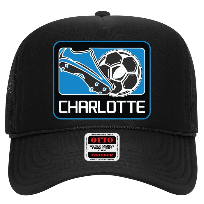 Cool Charlotte Soccer Cleats Hat