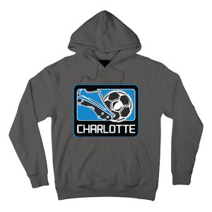 Cool Charlotte Soccer Cleats Hoodie