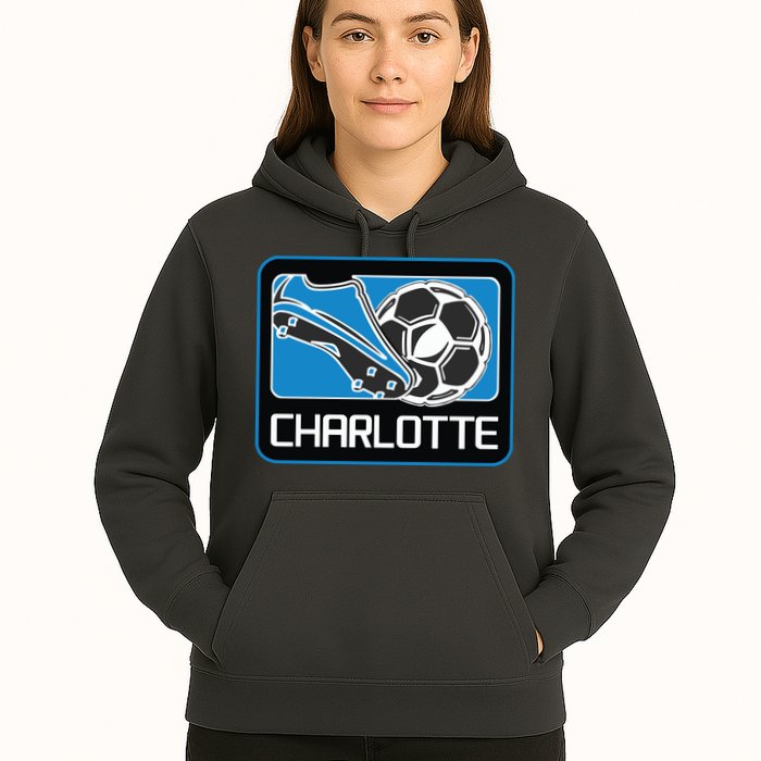 Cool Charlotte Soccer Cleats Hoodie