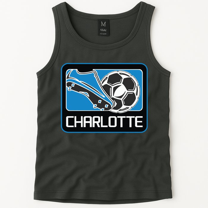 Cool Charlotte Soccer Cleats Tank Top