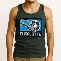 Cool Charlotte Soccer Cleats Tank Top