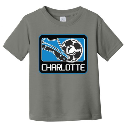 Cool Charlotte Soccer Cleats Toddler T-Shirt