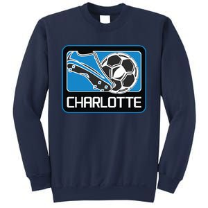 Cool Charlotte Soccer Cleats Sweatshirt