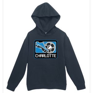 Cool Charlotte Soccer Cleats Urban Pullover Hoodie