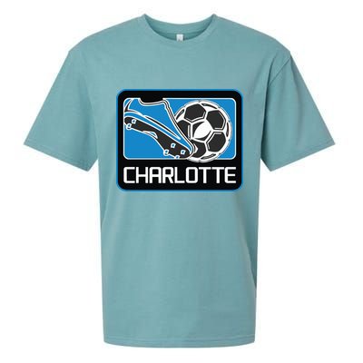 Cool Charlotte Soccer Cleats Sueded Cloud Jersey T-Shirt