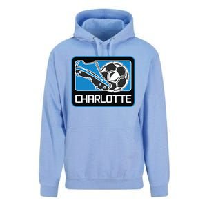 Cool Charlotte Soccer Cleats Unisex Surf Hoodie