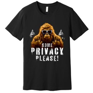 Cryptozoology Cryptid Sasquatch Believe Funny Bigfoot Premium T-Shirt