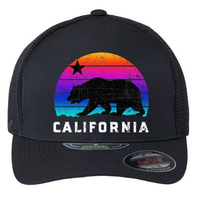 California California State Cali Lover Flexfit Unipanel Trucker Cap