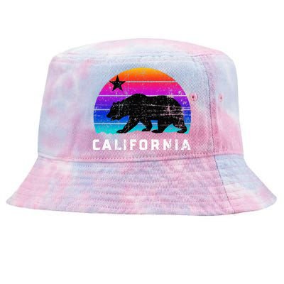 California California State Cali Lover Tie-Dyed Bucket Hat