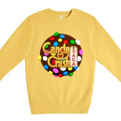 Candy Crush Saga Game Premium Crewneck Sweatshirt