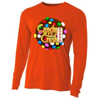 Candy Crush Saga Game Cooling Performance Long Sleeve Crew