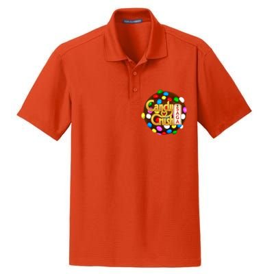 Candy Crush Saga Game Dry Zone Grid Polo