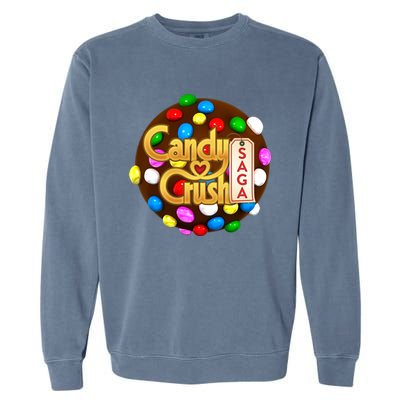 Candy Crush Saga Game Garment-Dyed Sweatshirt