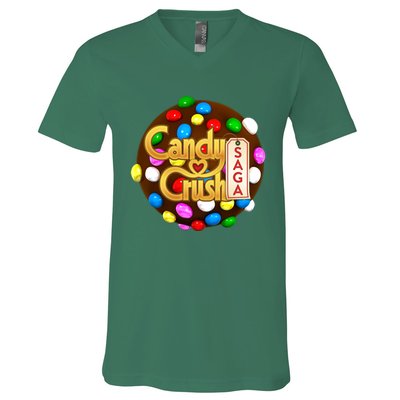 Candy Crush Saga Game V-Neck T-Shirt