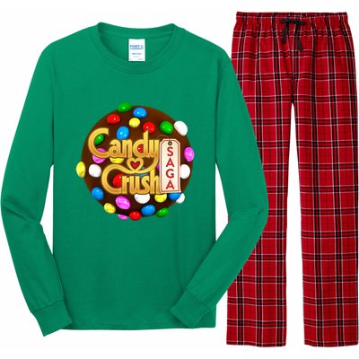 Candy Crush Saga Game Long Sleeve Pajama Set