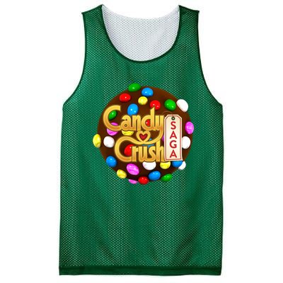 Candy Crush Saga Game Mesh Reversible Basketball Jersey Tank