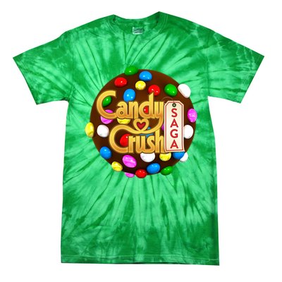 Candy Crush Saga Game Tie-Dye T-Shirt