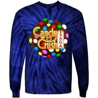 Candy Crush Saga Game Tie-Dye Long Sleeve Shirt