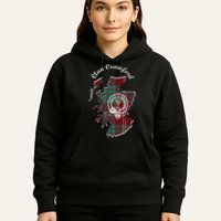 Clan Crawford Surname Last Name Scottish Tartan Crest Map Hoodie