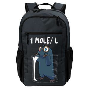 Chemistry Chemist Student Science Teacher Mole Daily Commute Backpack