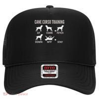 Cane Corso S Italian Mastiff High Crown Mesh Back Trucker Hat