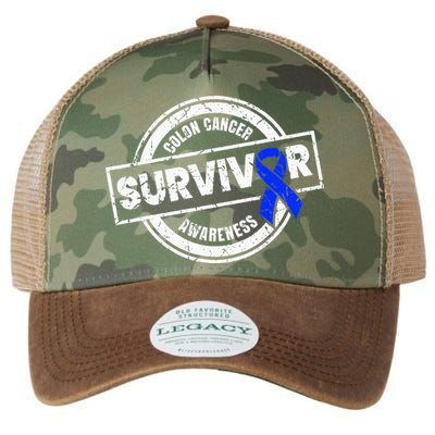 Colon Cancer Survivor Colon Cancer Awareness Month Legacy Tie Dye Trucker Hat