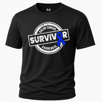 Colon Cancer Survivor Colon Cancer Awareness Month Performance Shirt
