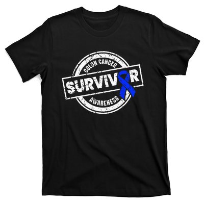 Colon Cancer Survivor Colon Cancer Awareness Month T-Shirt