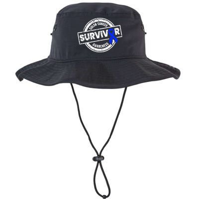 Colon Cancer Survivor Colon Cancer Awareness Month Bucket Hat
