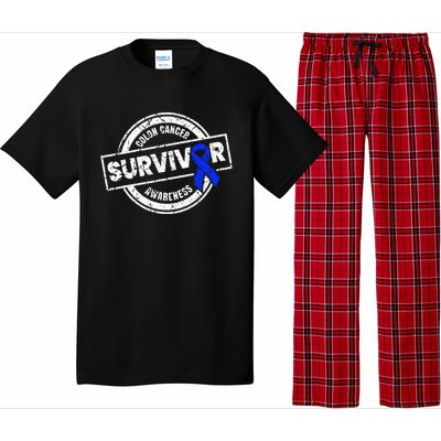 Colon Cancer Survivor Colon Cancer Awareness Month Pajama Set