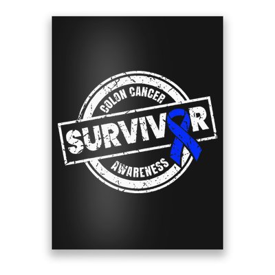 Colon Cancer Survivor Colon Cancer Awareness Month Poster