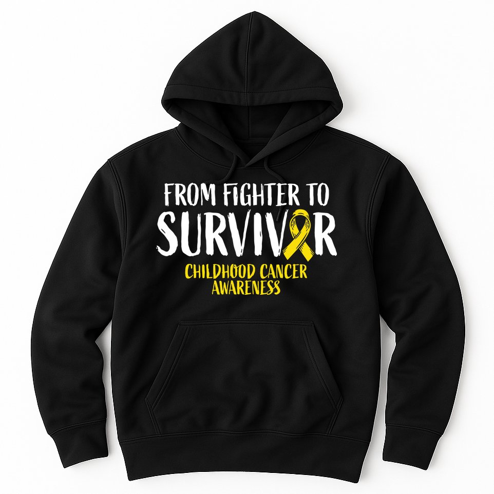 Childhood Cance Survivor Childhood Cancer Awareness Hoodie