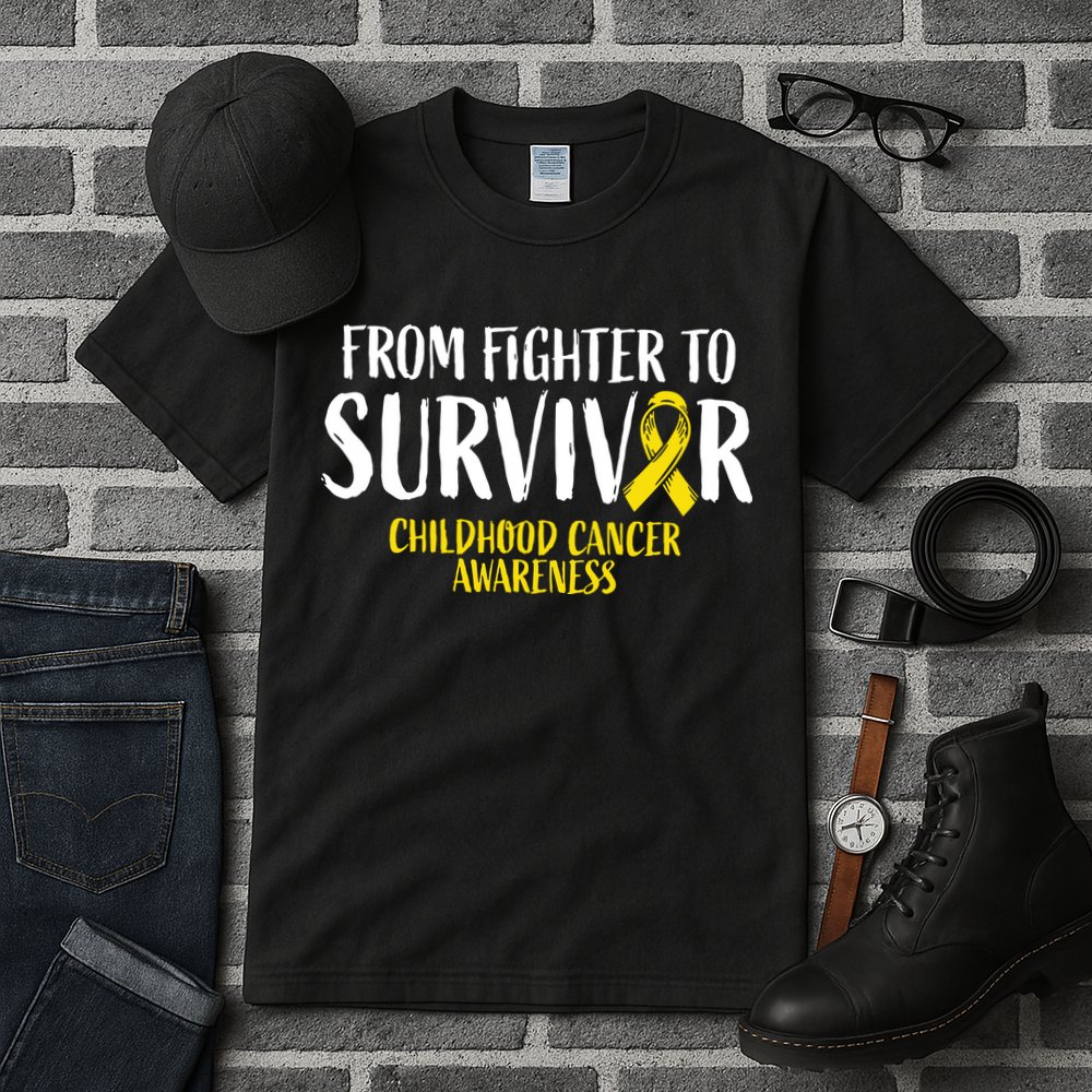 Childhood Cance Survivor Childhood Cancer Awareness Tall T-Shirt