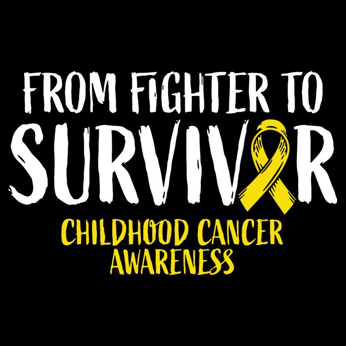 Childhood Cance Survivor Childhood Cancer Awareness Bucket Hat