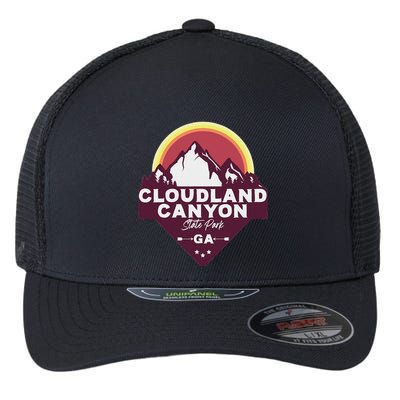 Cloudland Canyon State Park Georgia Ga Blue Ridge Mountains Flexfit Unipanel Trucker Cap