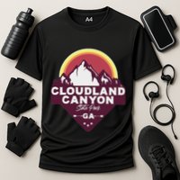 Cloudland Canyon State Park Georgia Ga Blue Ridge Mountains Cooling Performance Crew T-Shirt