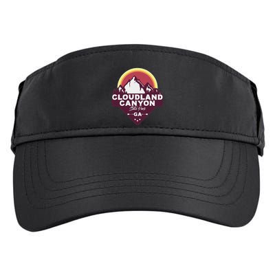 Cloudland Canyon State Park Georgia Ga Blue Ridge Mountains Adult Drive Performance Visor