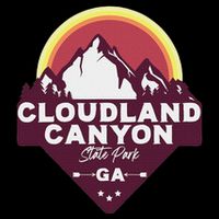 Cloudland Canyon State Park Georgia Ga Blue Ridge Mountains Drawstring Bag
