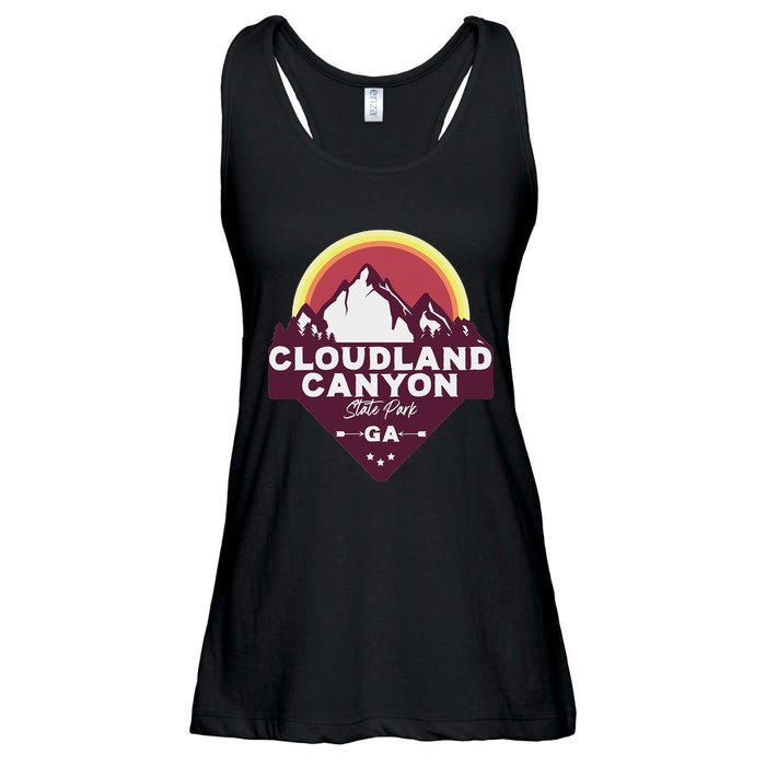 Cloudland Canyon State Park Georgia Ga Blue Ridge Mountains Ladies Essential Flowy Tank
