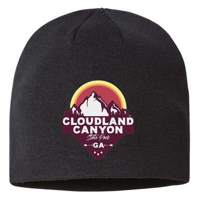 Cloudland Canyon State Park Georgia Ga Blue Ridge Mountains Sustainable Beanie