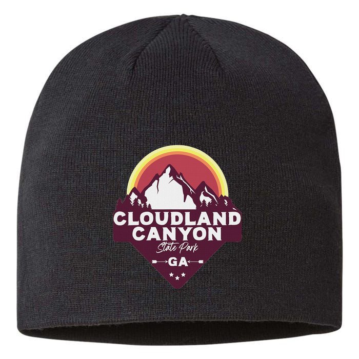 Cloudland Canyon State Park Georgia Ga Blue Ridge Mountains Sustainable Beanie