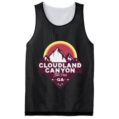 Cloudland Canyon State Park Georgia Ga Blue Ridge Mountains Mesh Reversible Basketball Jersey Tank